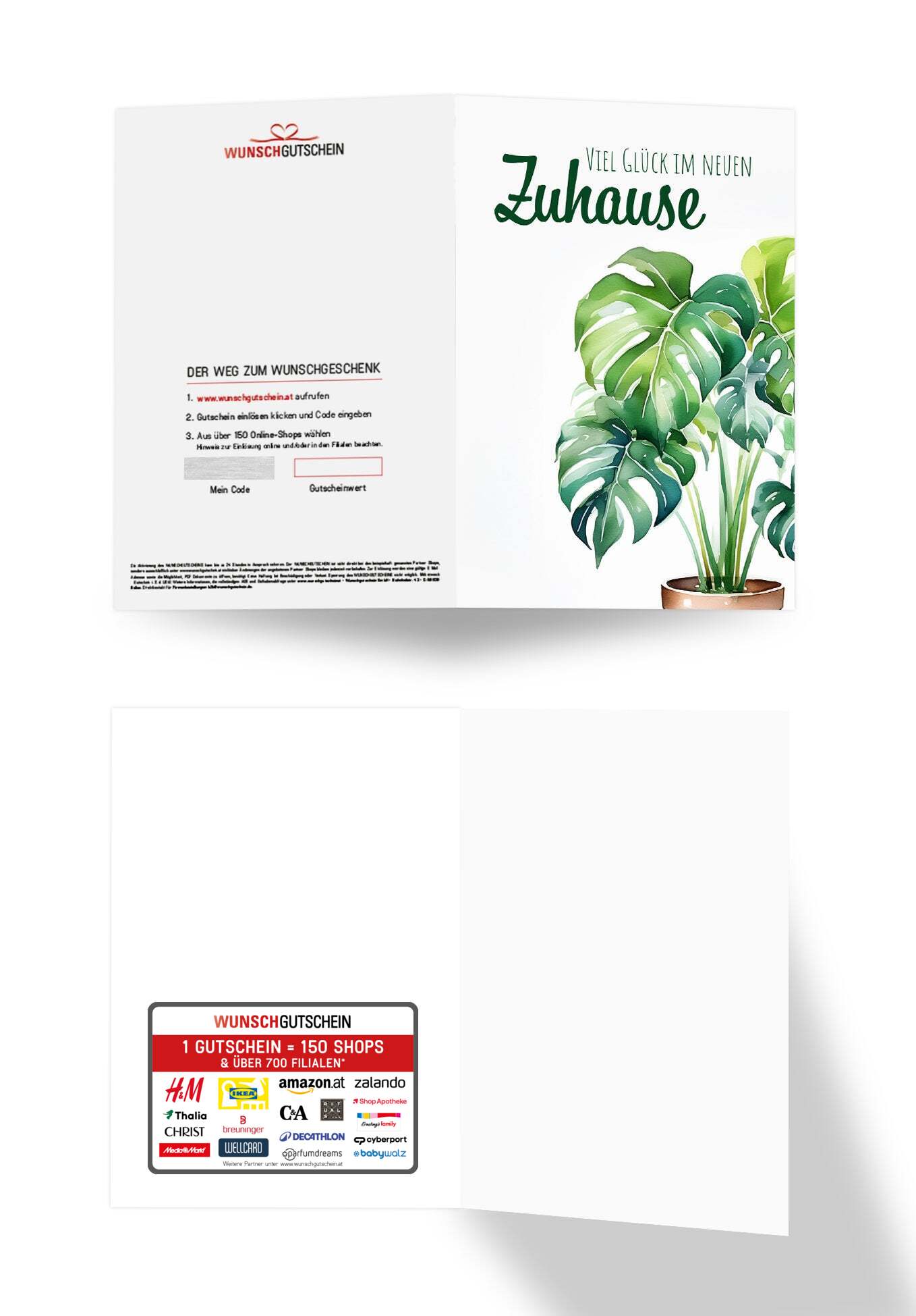 Viel Glück Zuhause - Pflanze