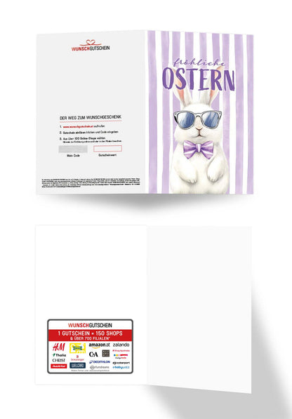 Fröhliche Ostern - Hase Sonnenbrille