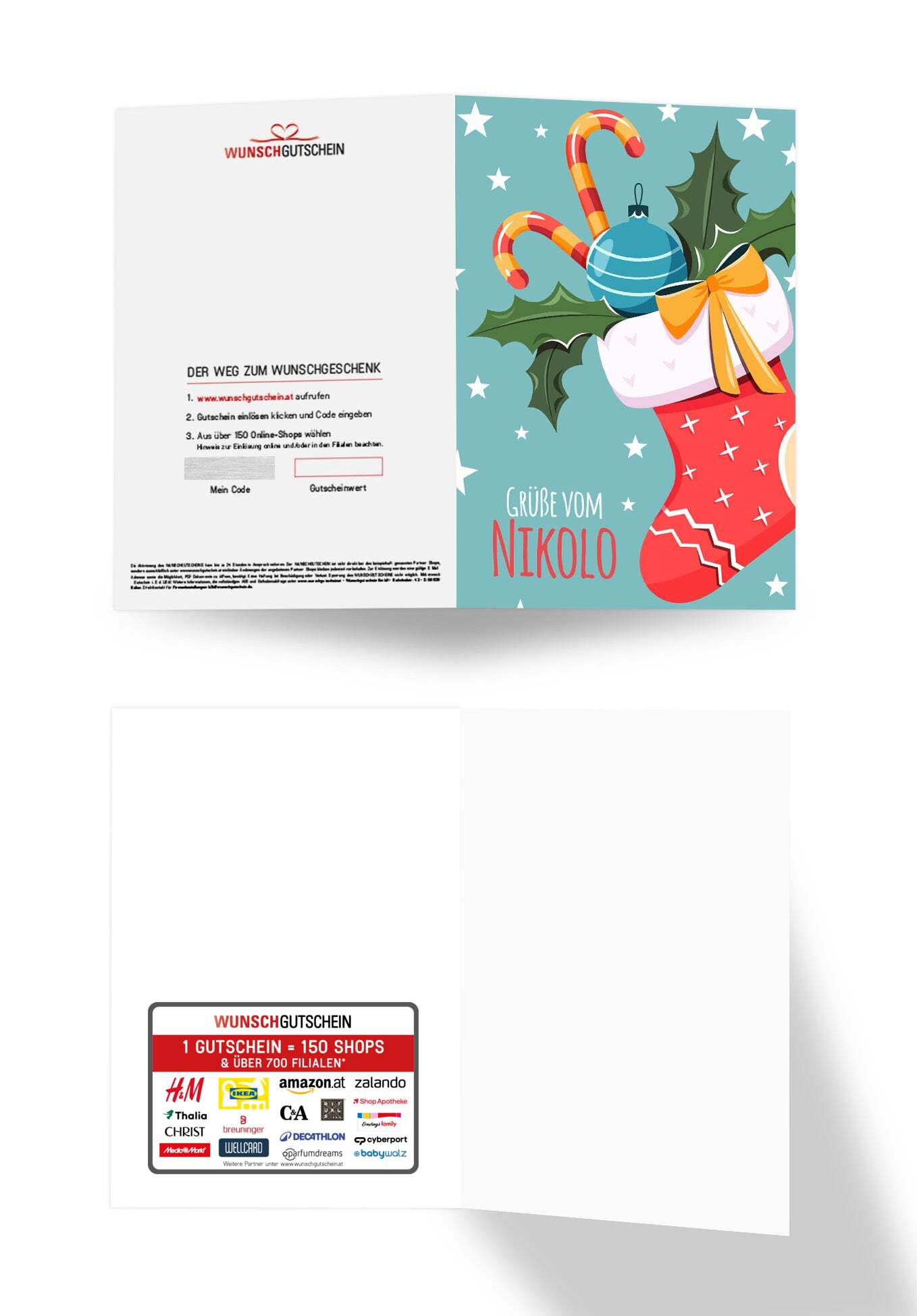 Grüße vom Nikolo - Strumpf