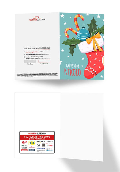 Grüße vom Nikolo - Strumpf