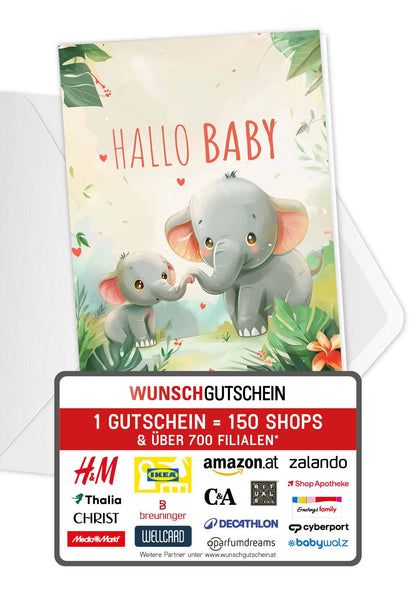 Hallo Baby - Elefanten