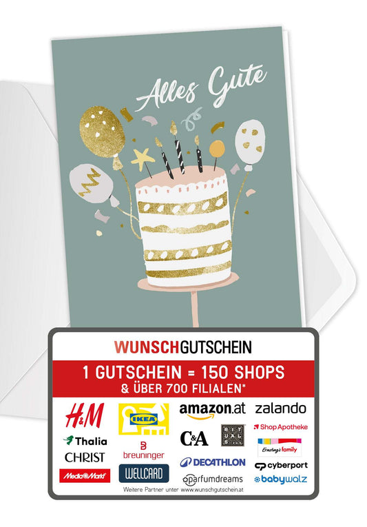 Alles Gute - Torte