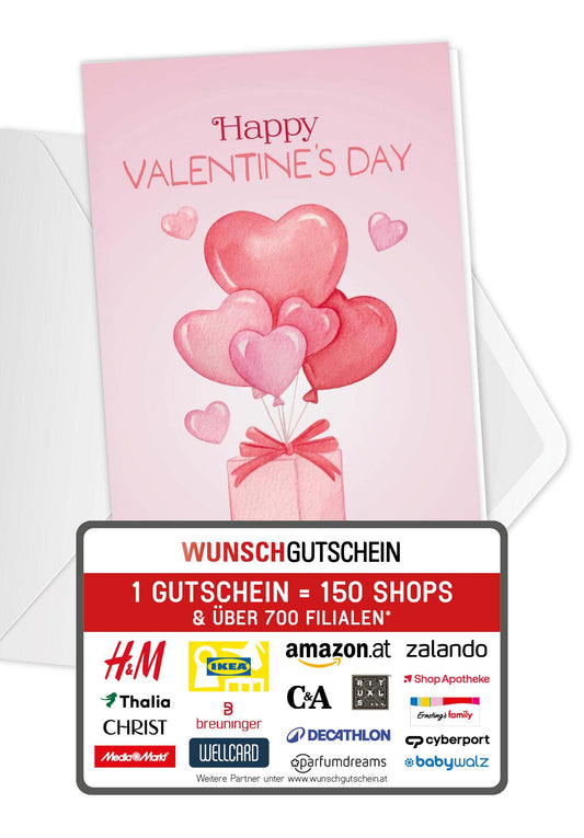Happy Valentines Day - Paket Herzen
