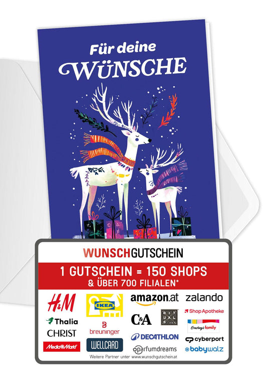 Für deine Wünsche - Rentier Pakete