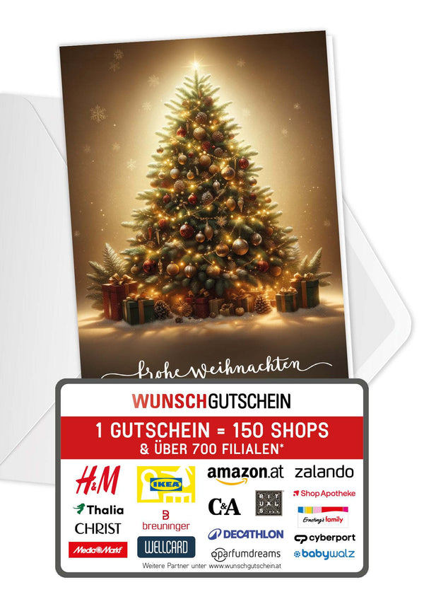 Frohe Weihnachten - Weihnachtsbaum