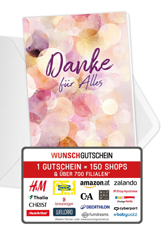 Danke für Alles - Lila Gold