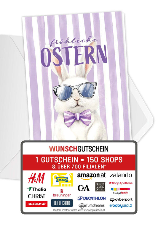 Fröhliche Ostern - Hase Sonnenbrille