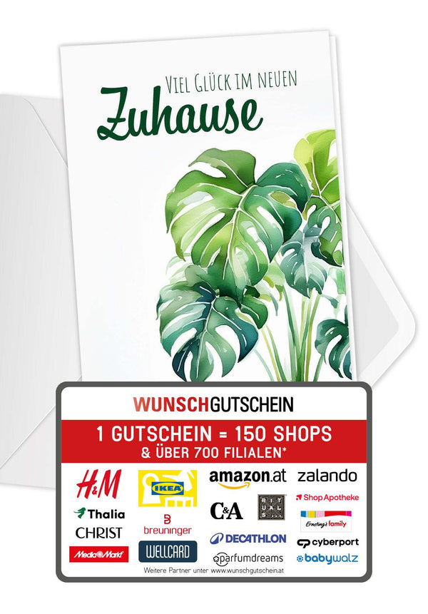 Viel Glück Zuhause - Pflanze