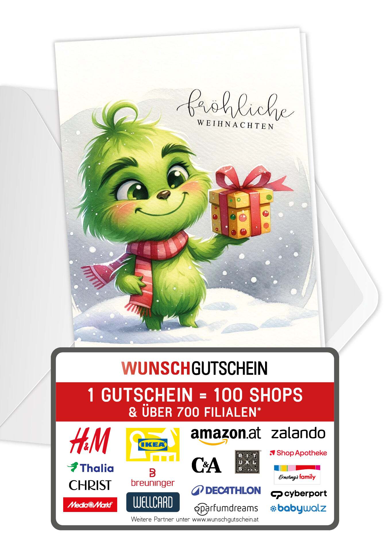 Fröhliche Weihnachten - Grinch