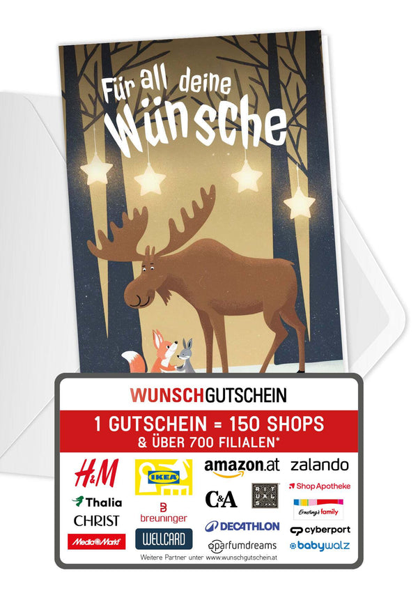 Für deine Wünsche - Tiere Wald