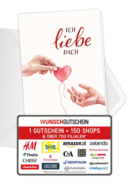 Ich liebe dich - Hände Herz