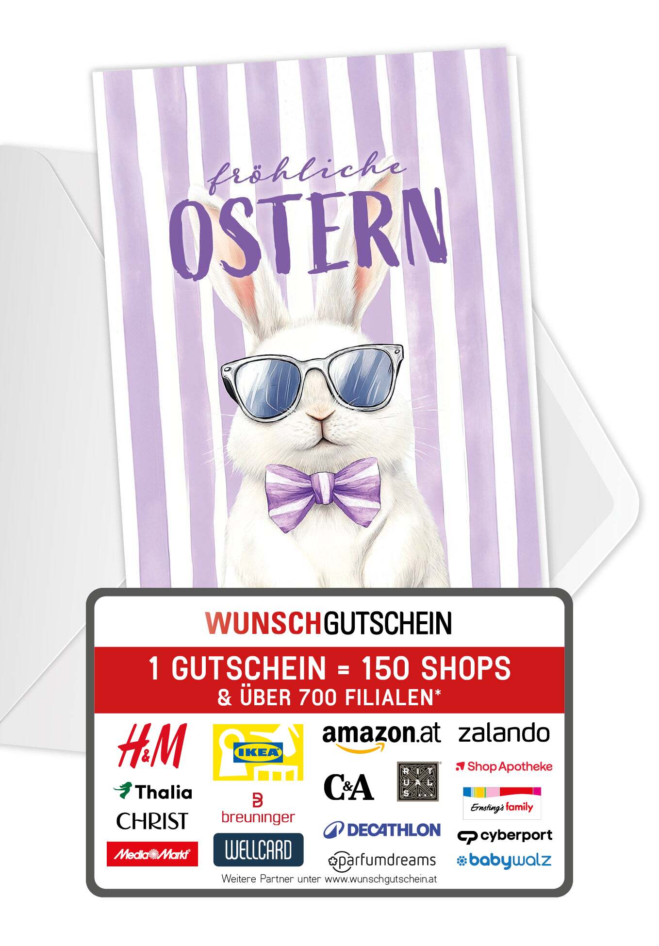 Fröhliche Ostern - Hase Sonnenbrille
