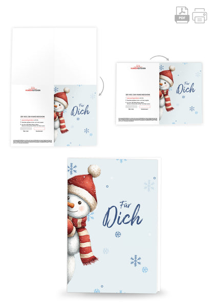 Für Dich - Schneemann