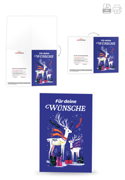 Für deine Wünsche - Rentier Pakete