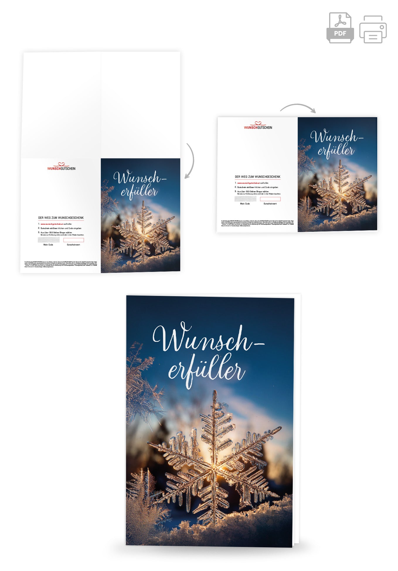 Wunscherfüller - Schneeflocke