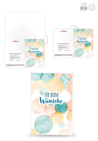 Für deine Wünsche - Bunte Kreise