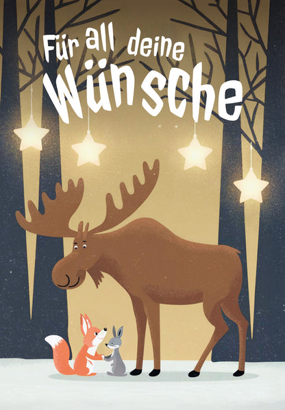 Für deine Wünsche - Tiere Wald
