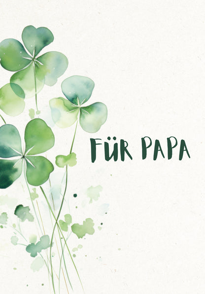 Für Papa - Kleeblatt