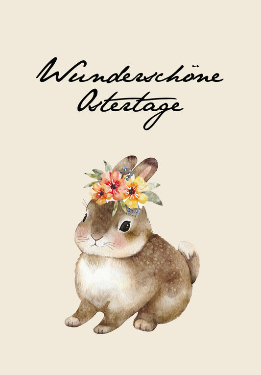 Wunderschöne Ostertage - Hase