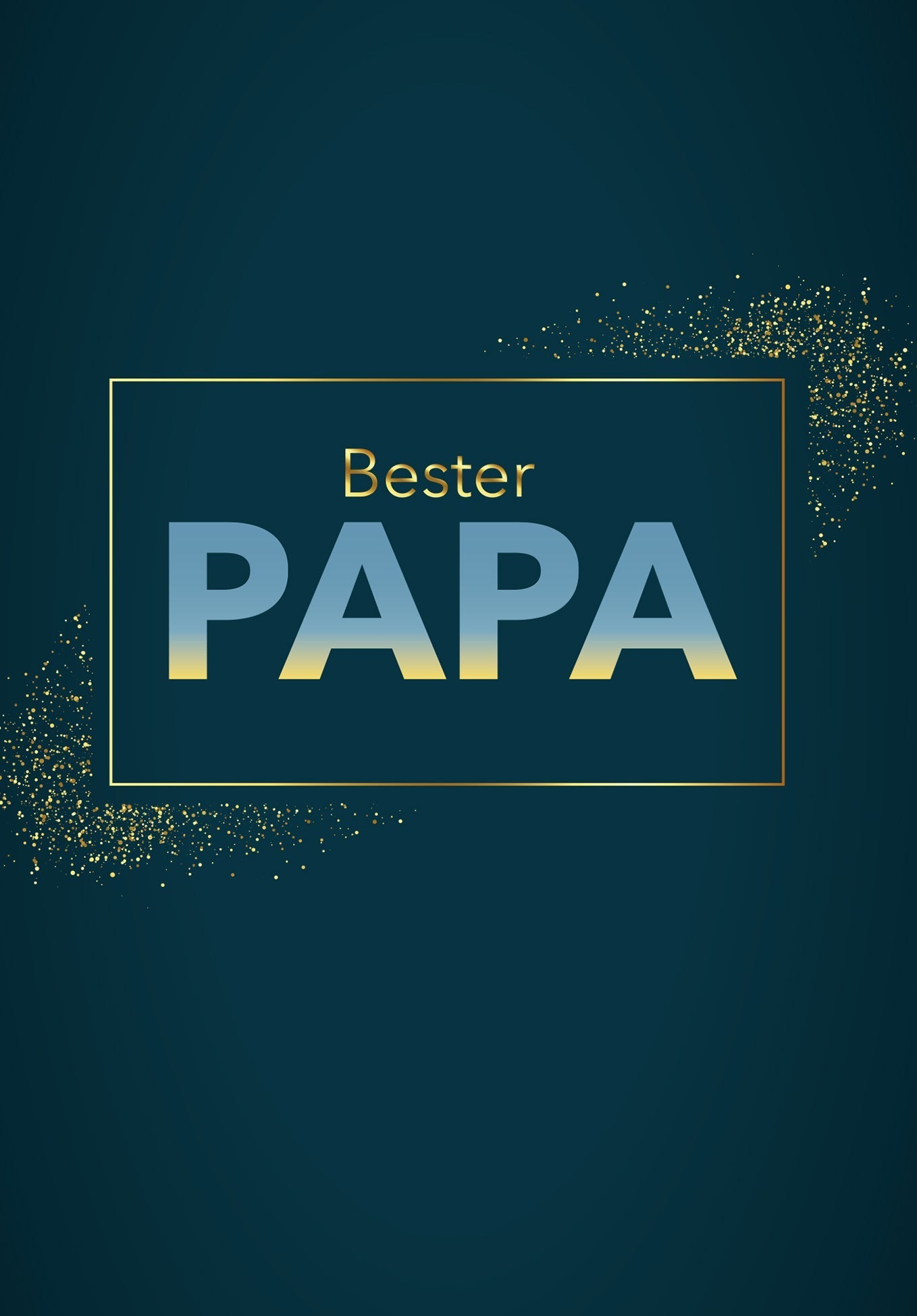 Bester Papa - Blau