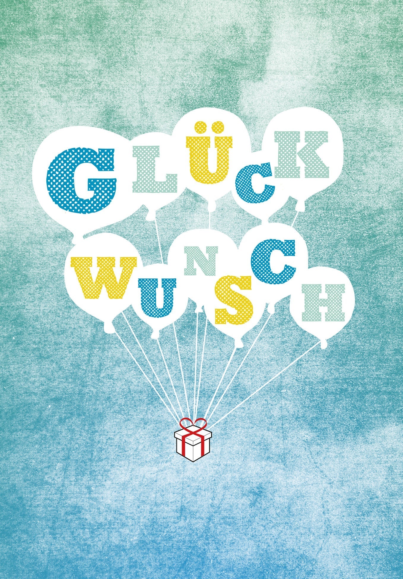 Glückwunsch - Ballon-Paket (Gutscheinwert)