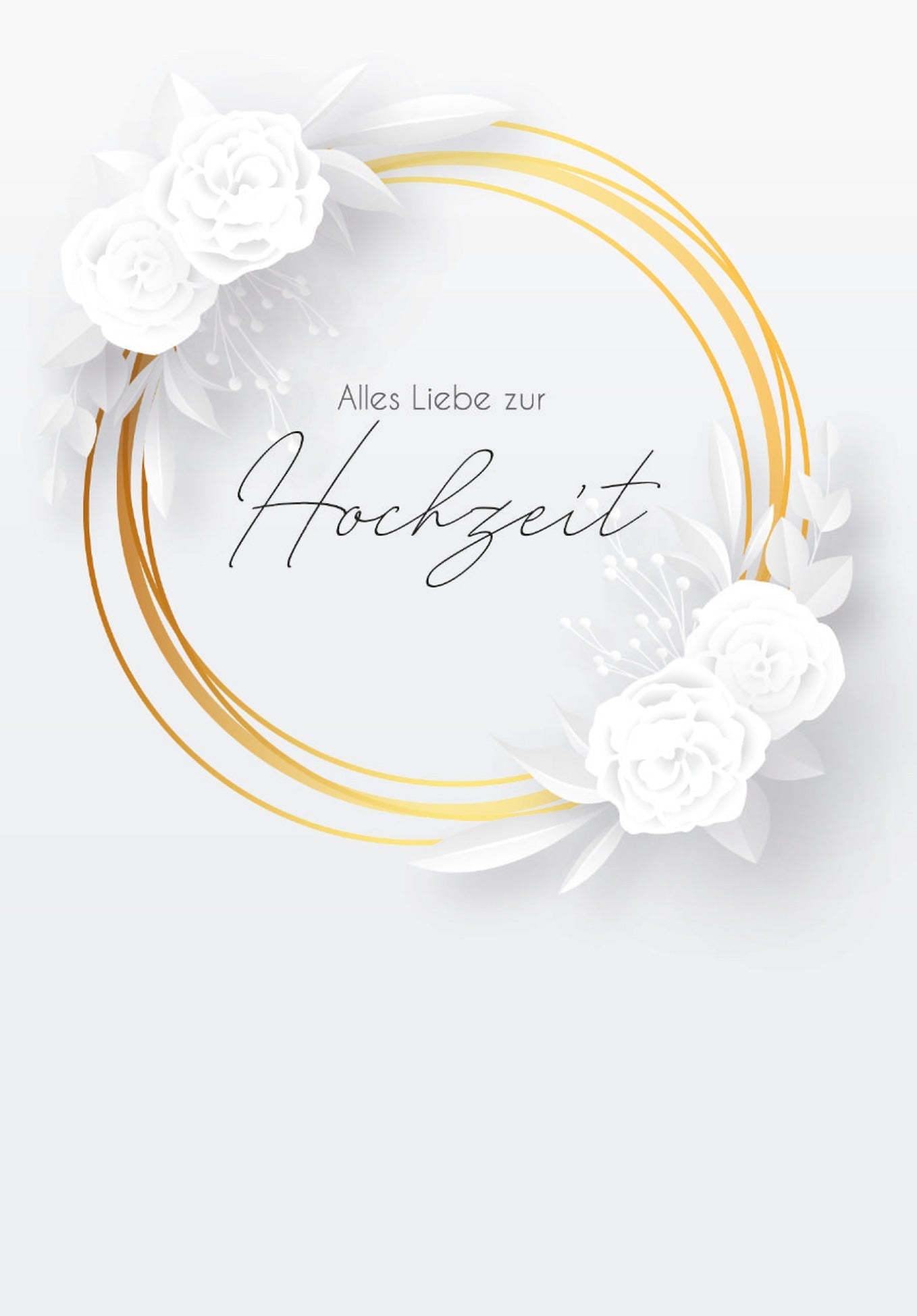 Alles Liebe zur Hochzeit - Ring