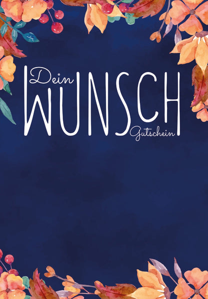 Dein Wunschgutschein - Blätter