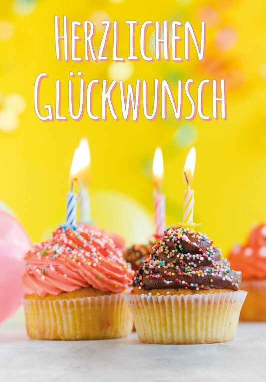 Herzlichen Glückwunsch - Muffins