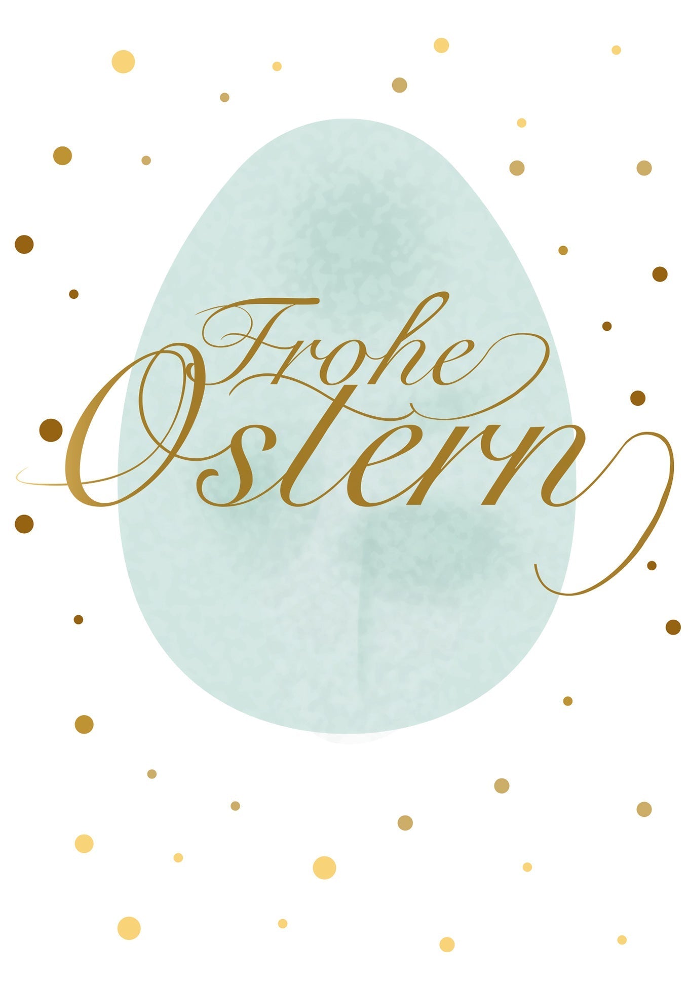 Frohe Ostern - Osterei (Gutscheinwert)