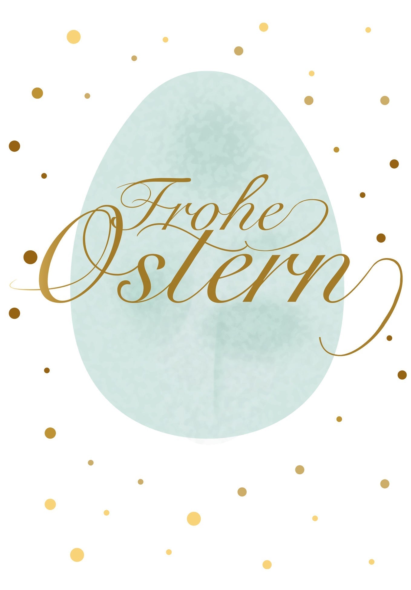 Frohe Ostern - Osterei