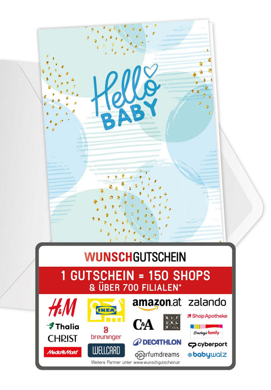 Hello Baby - Blau