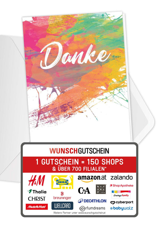 Danke - Bunt