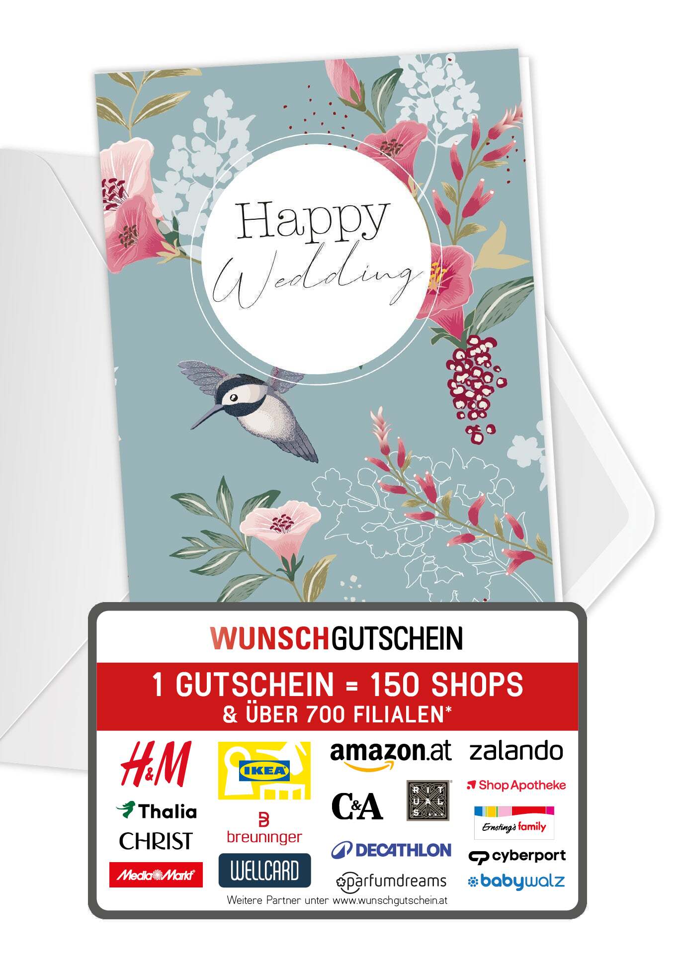 Happy Wedding - Vogel