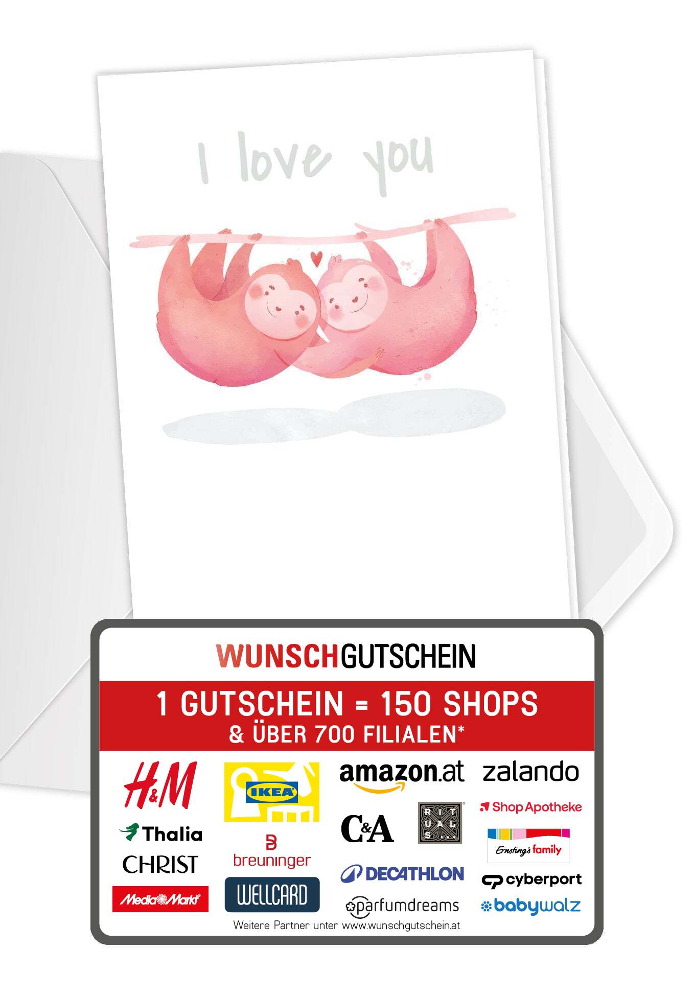 I love you - Faultiere